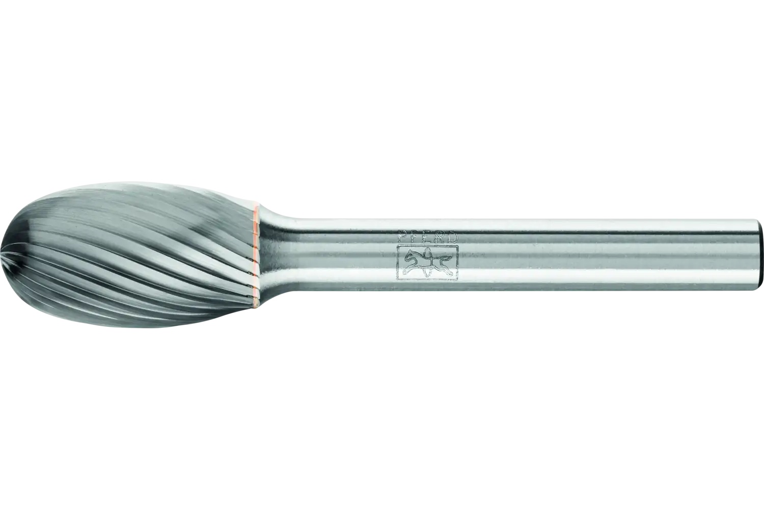 Picture of Pferd Carbide Bur SE-5 Oval Shape Single Cut 1/2" x 7/8" x 1/4" Shank